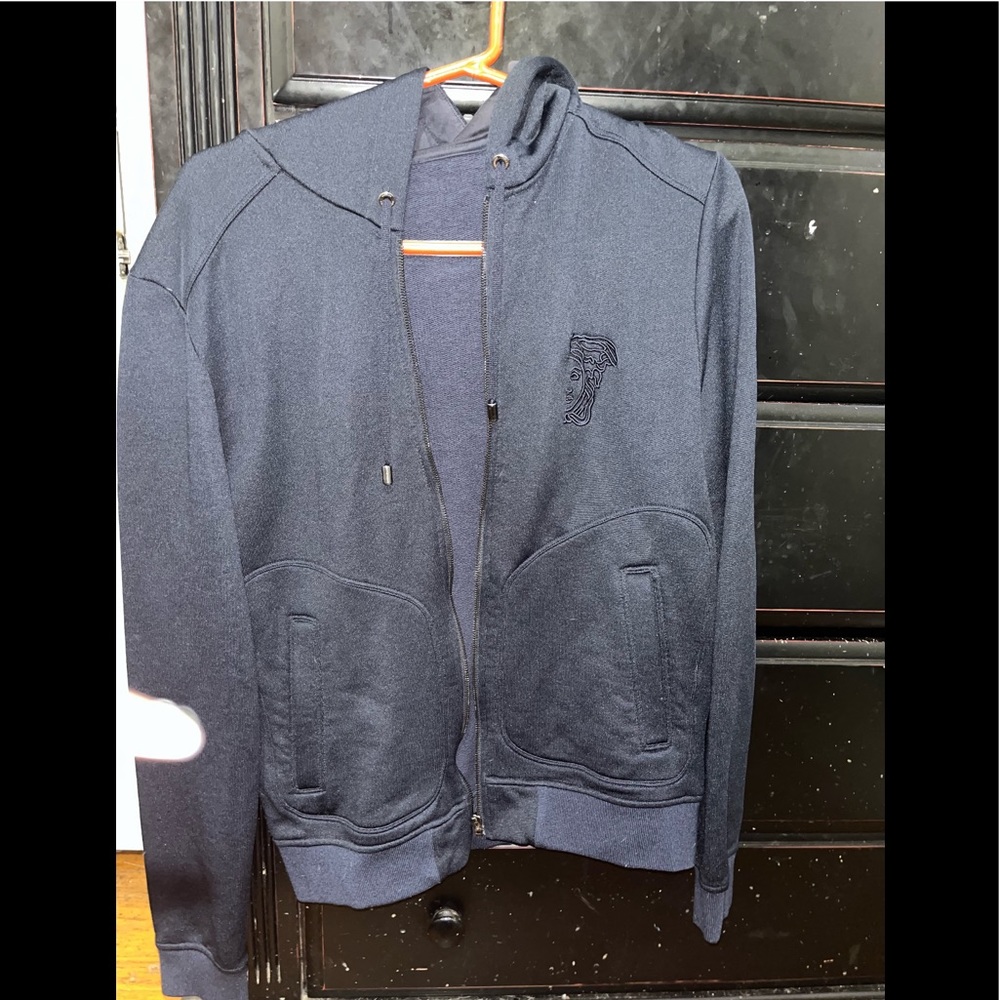 Gianni Versace zip up hoodie